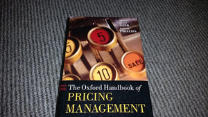 The Oxford Handbook of Pricing Management (Oxford Handbooks),Used