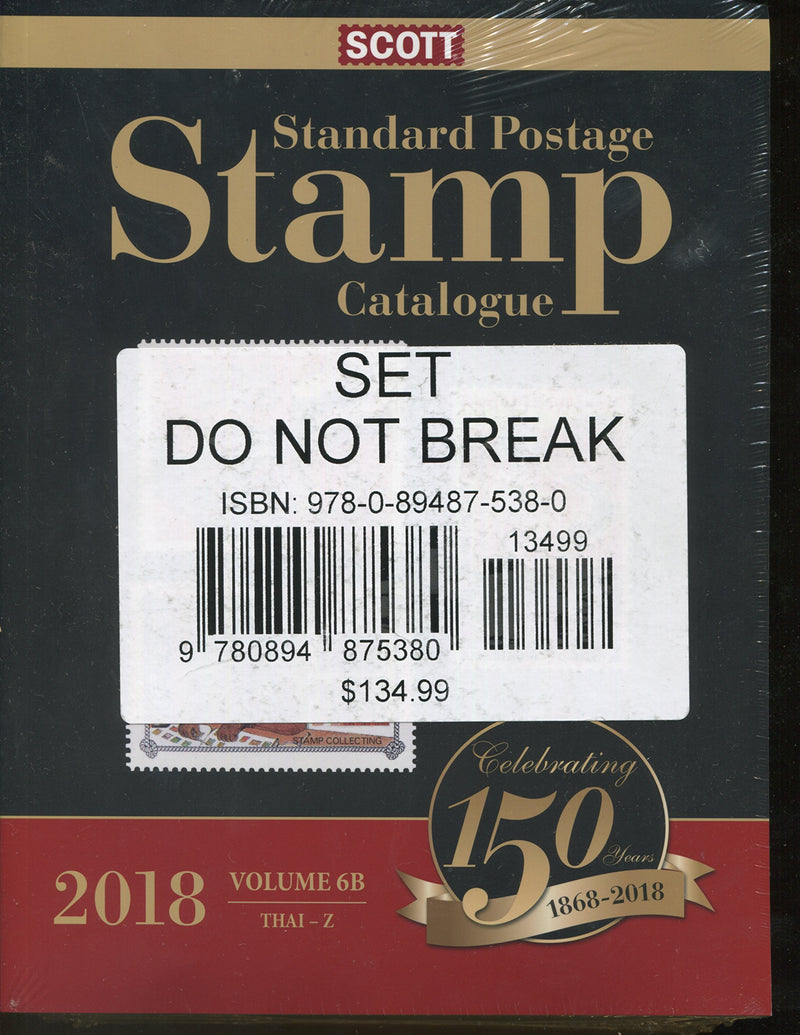 2018 Scott Standard Postage Stamp Catalogue Volume 6 (SanZ) (Scott Standard Postage Stamp Catalogue Vol 6 SanZ),Used