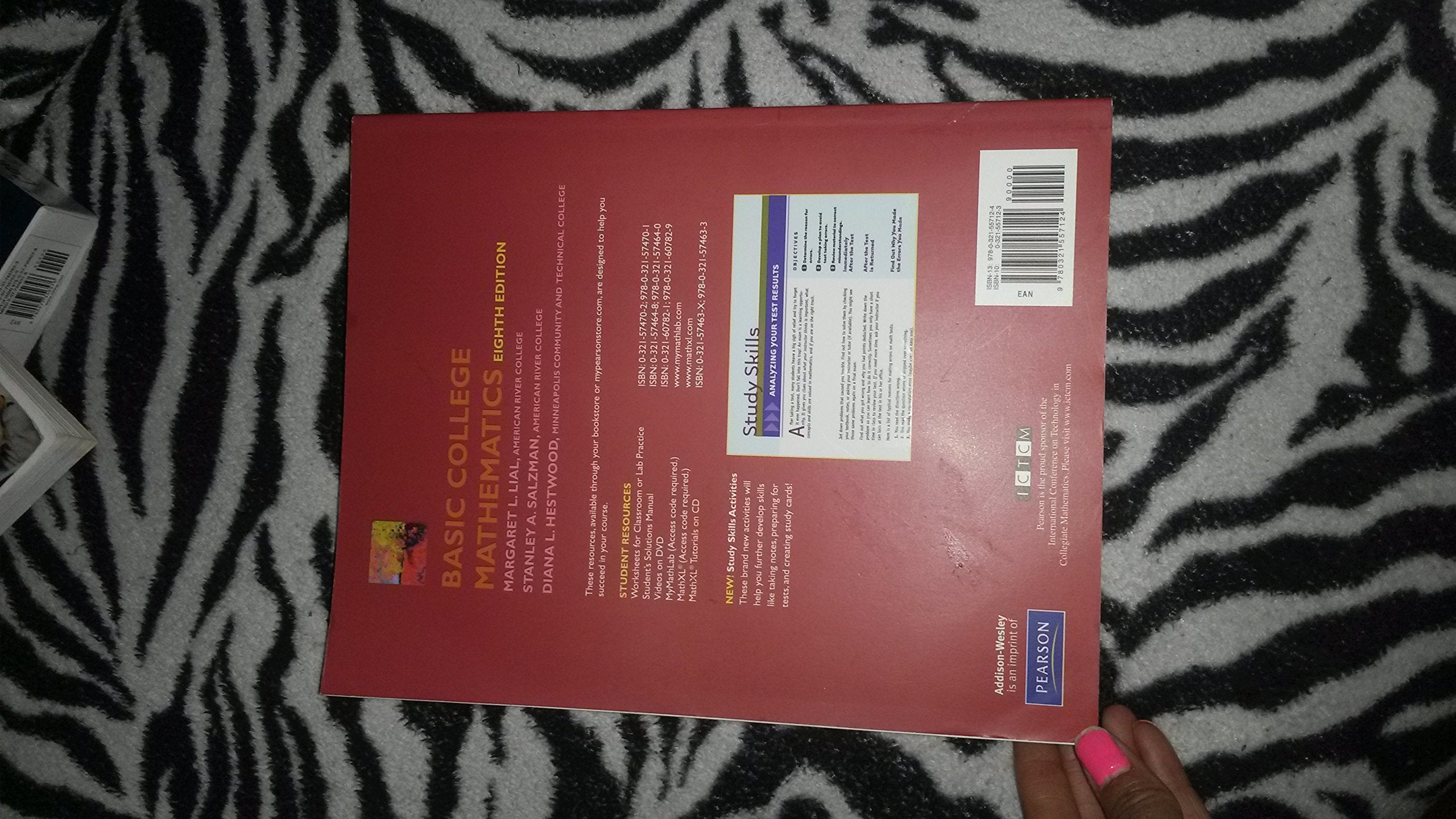 Basic College Mathematics (8th Edition),Used