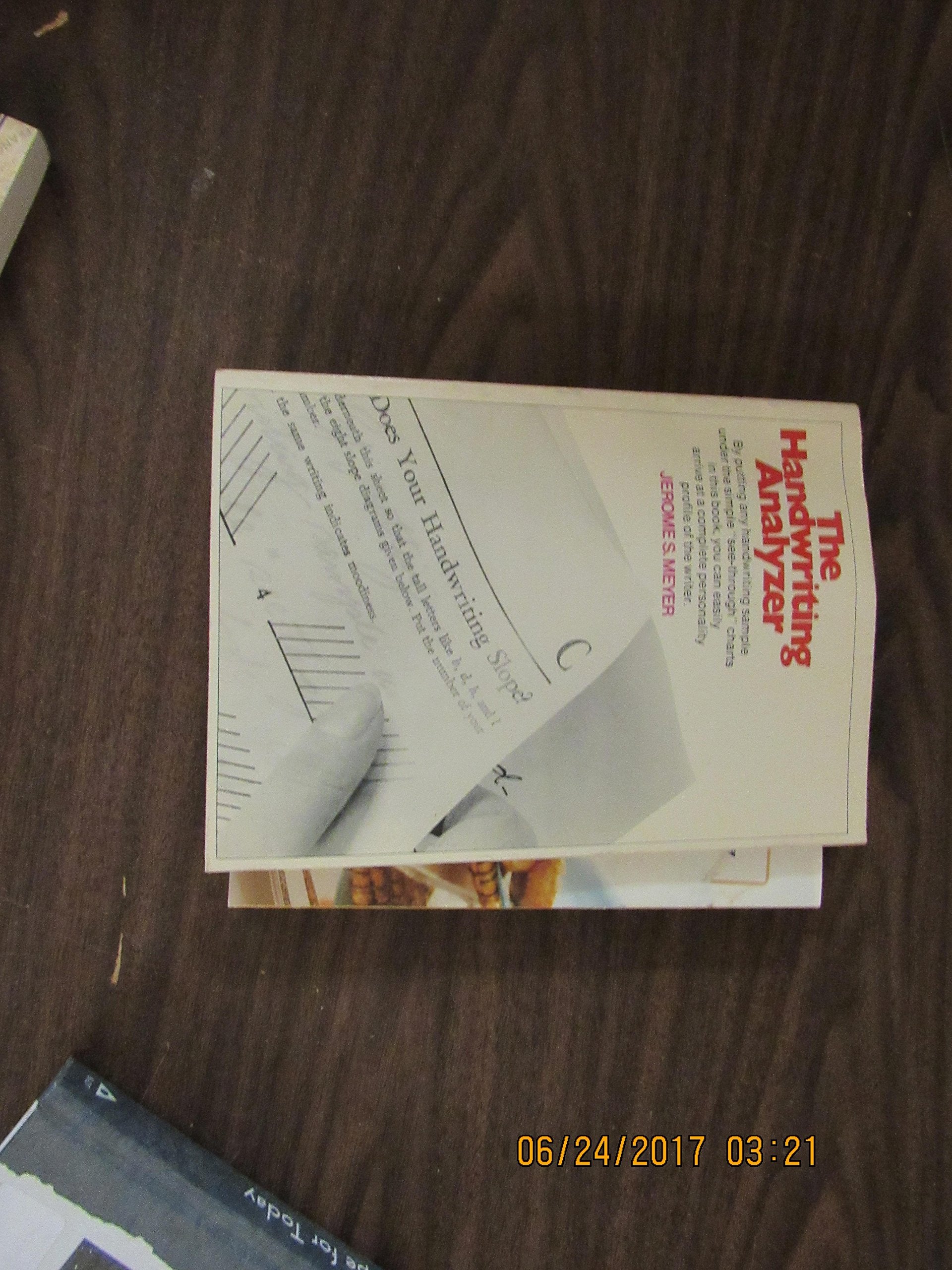 The Handwriting Analyzer,Used