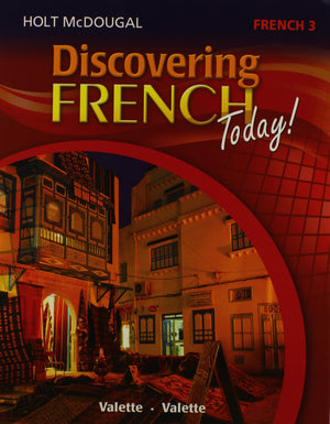 Discovering French Today: Student Edition Level 3 2013 (French Edition)