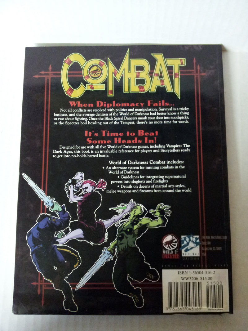 Combat (World of Darkness Roleplaying Game),Used