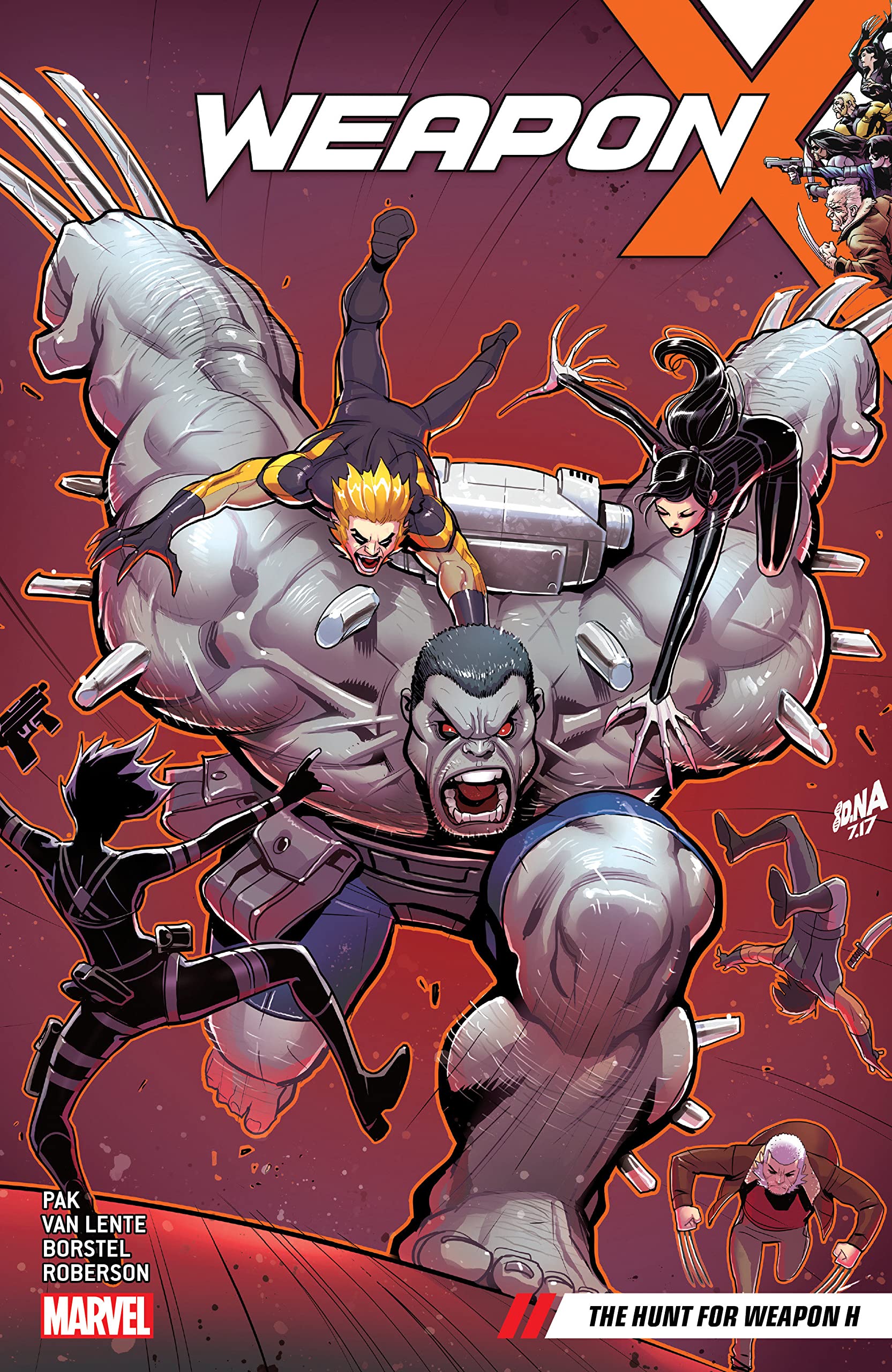 WEAPON X VOL. 2: THE HUNT FOR WEAPON H,New