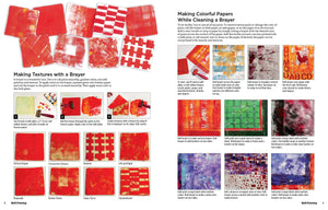 Gelli Printing: Printing Without a Press on Paper and Fabric Using the Gelli(R) Plate (Design Originals) 32 BeginnerFriendly St,Used