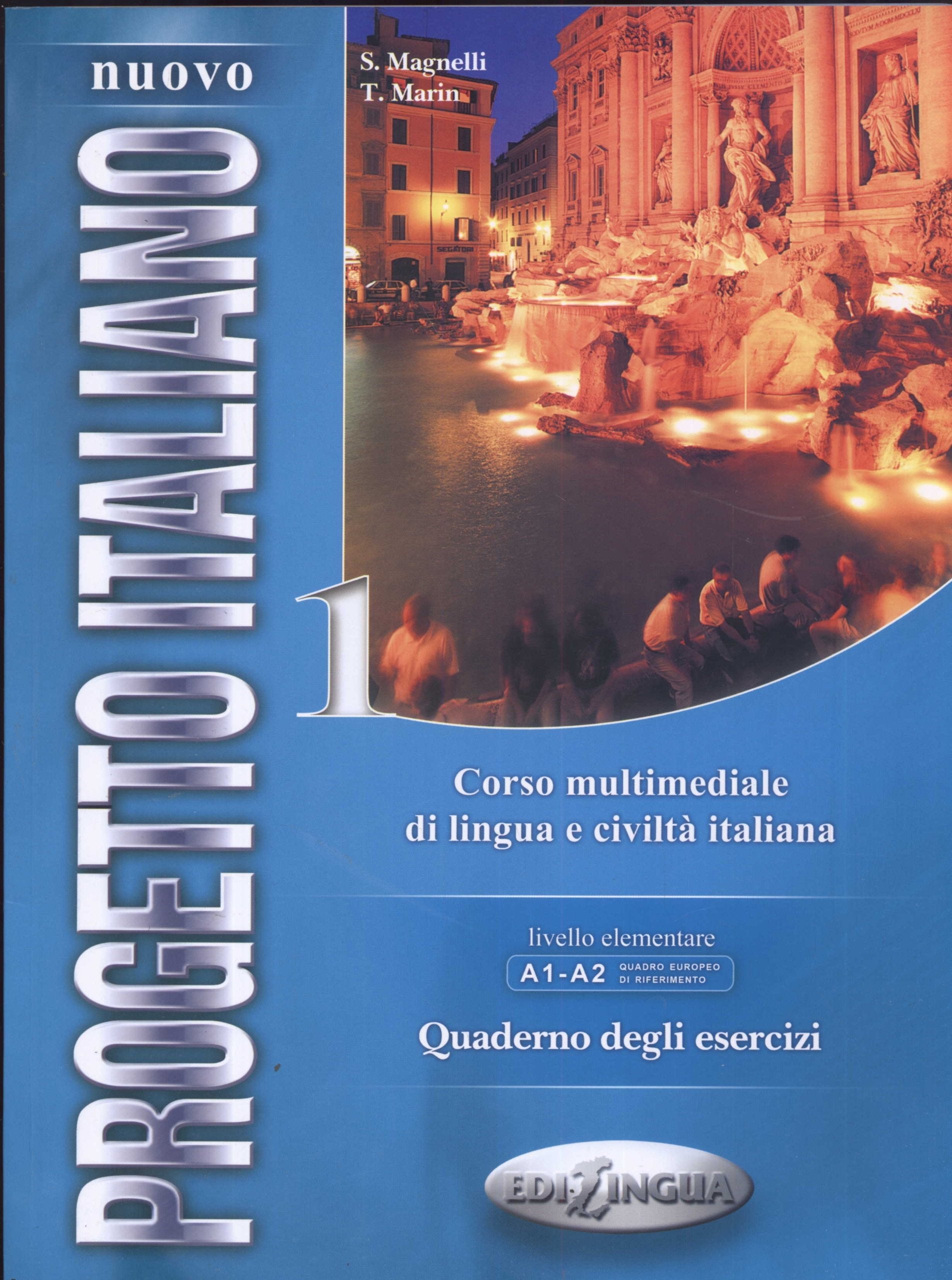 Progetto Italiano 1: Corso Multimediale Di Lingua E Civilta Italiana: Livello Elementare A1A2 (Italian Edition),Used