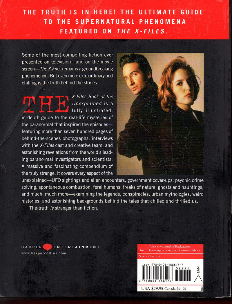 XFiles Book of the Unexplained: Volumes 1 and 2,Used