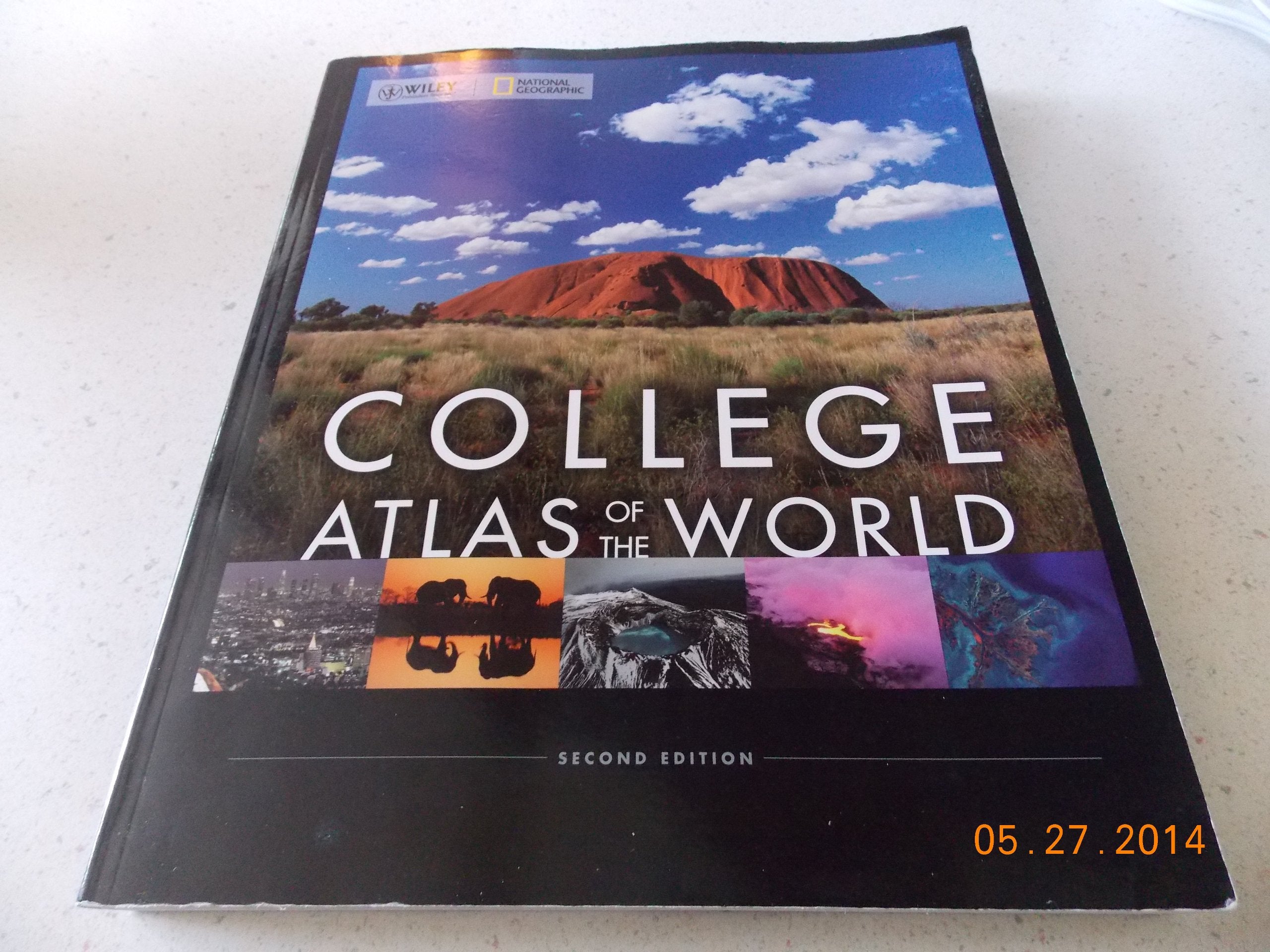 Wiley/National Geographic College Atlas Of The World-new