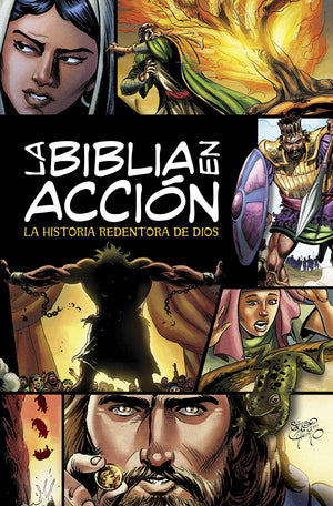 La Biblia en accion: la historia redentora de dios (Spanish Edition),Used