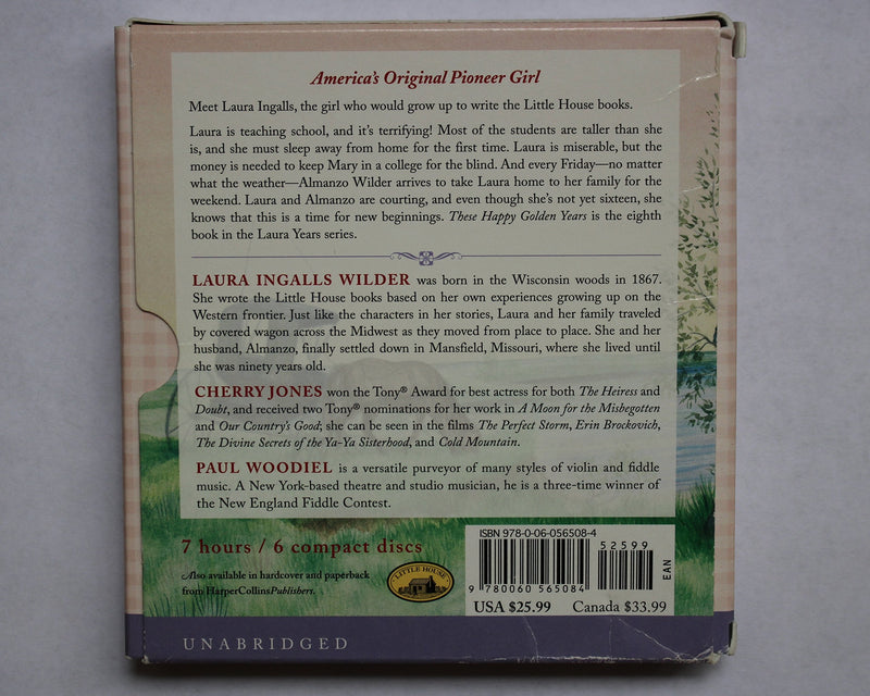 These Happy Golden Years CD (Little House, 8),Used
