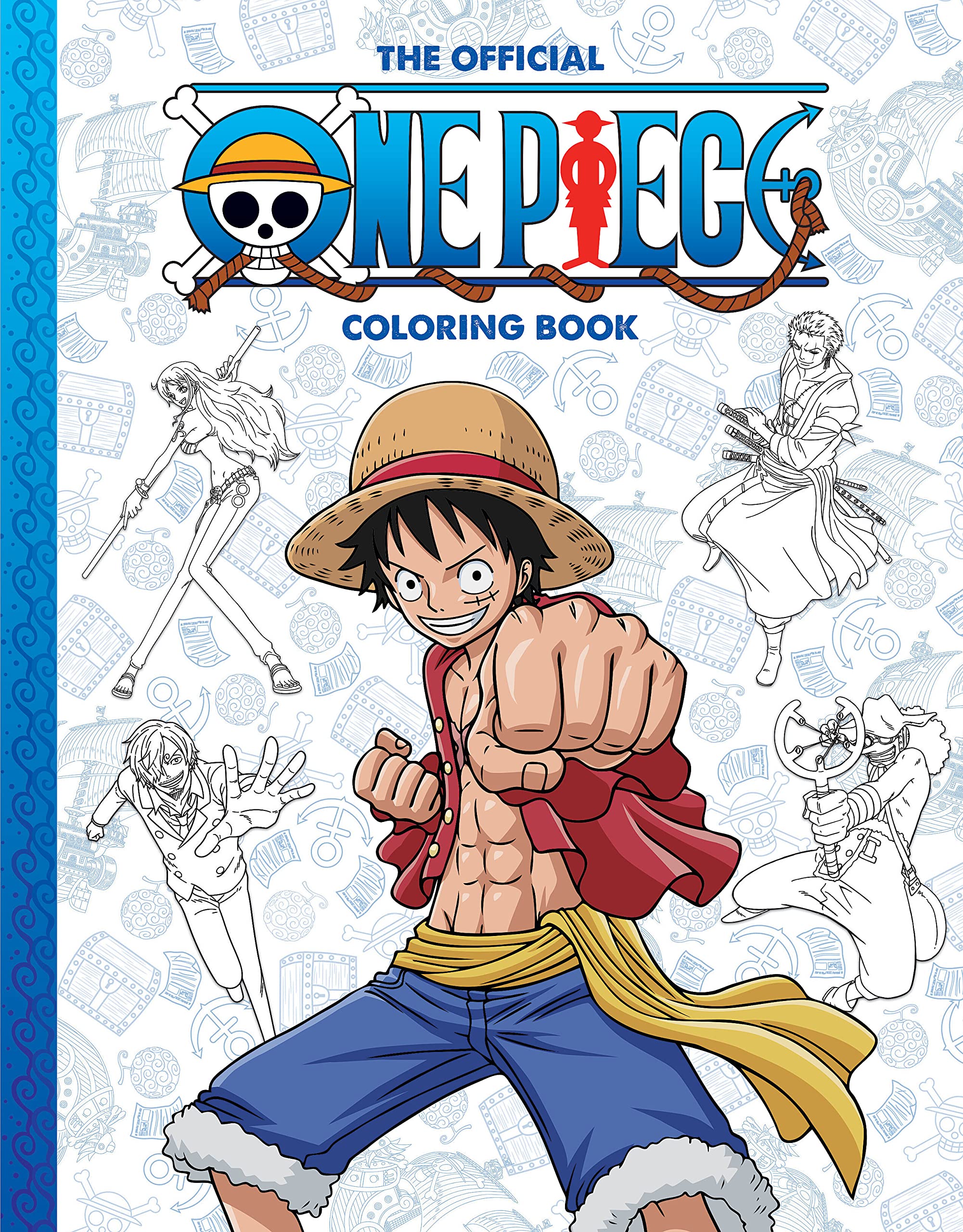 Scholastic One Piece Official Coloring Book - Perfect for Stocking Stuffers