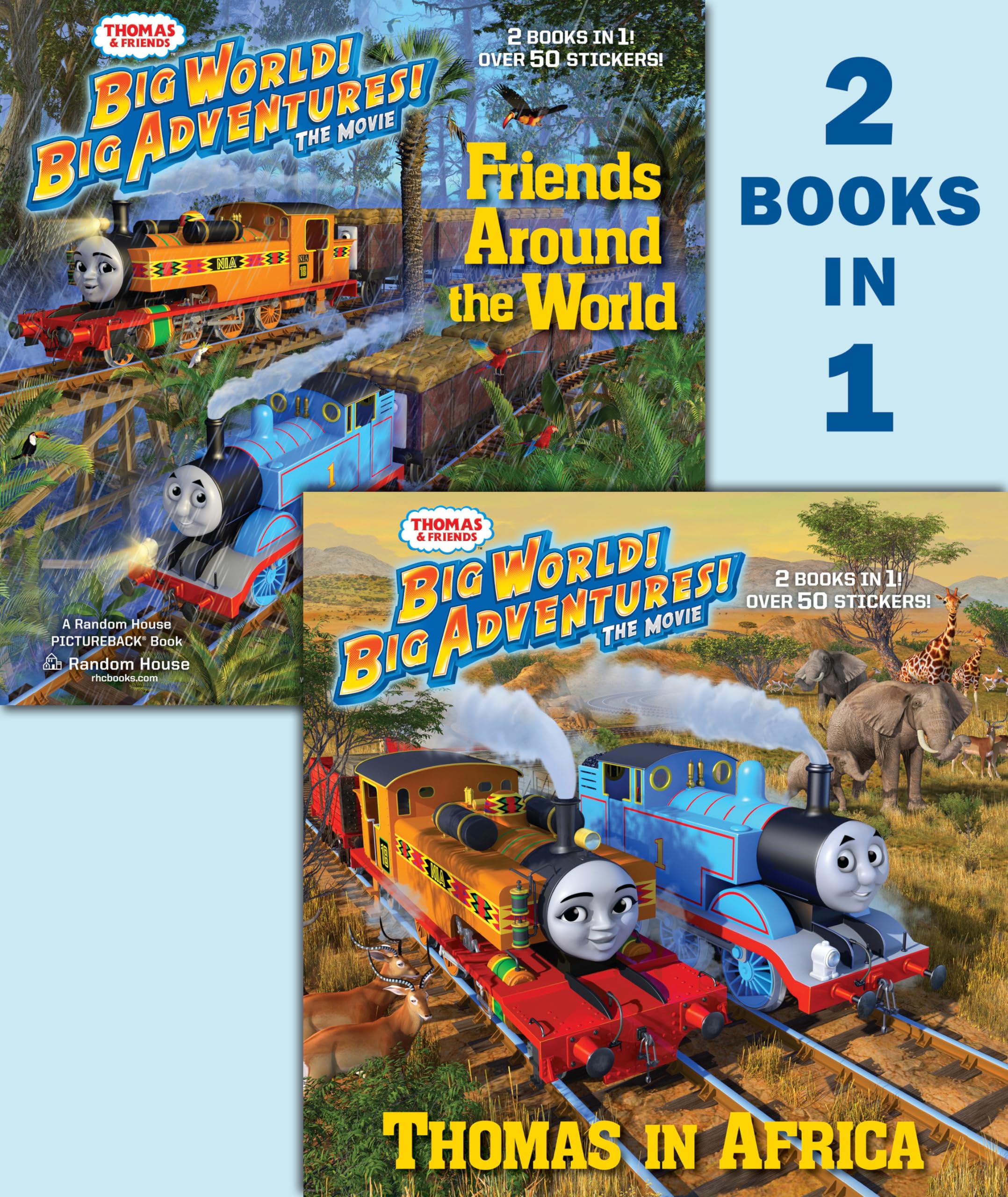 Thomas in Africa/Friends Around the World (Thomas & Friends) (Pictureback(R)),Used