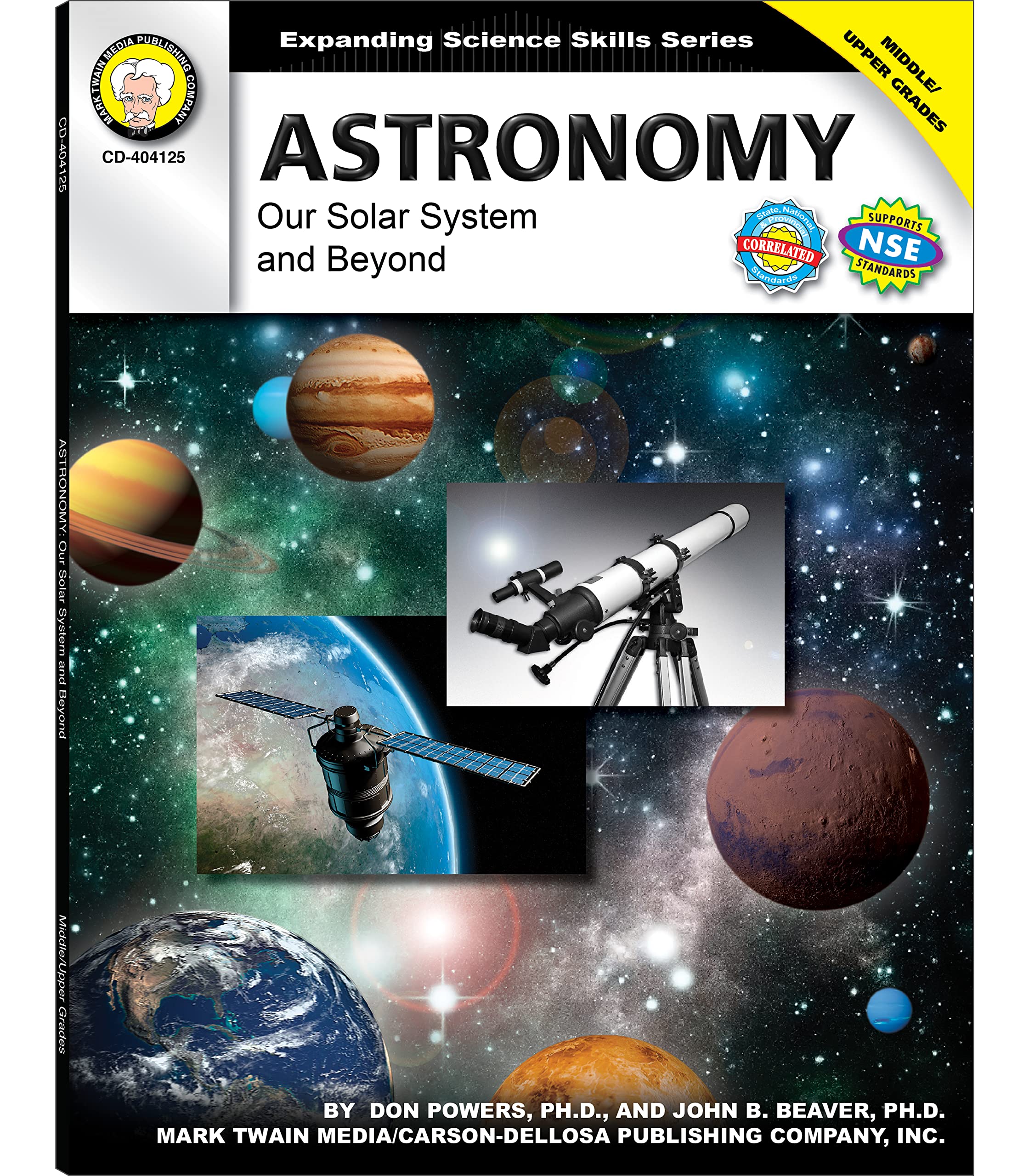 Mark Twain  Astronomy, Grades 6  12 (Expanding Science Skills Series),Used