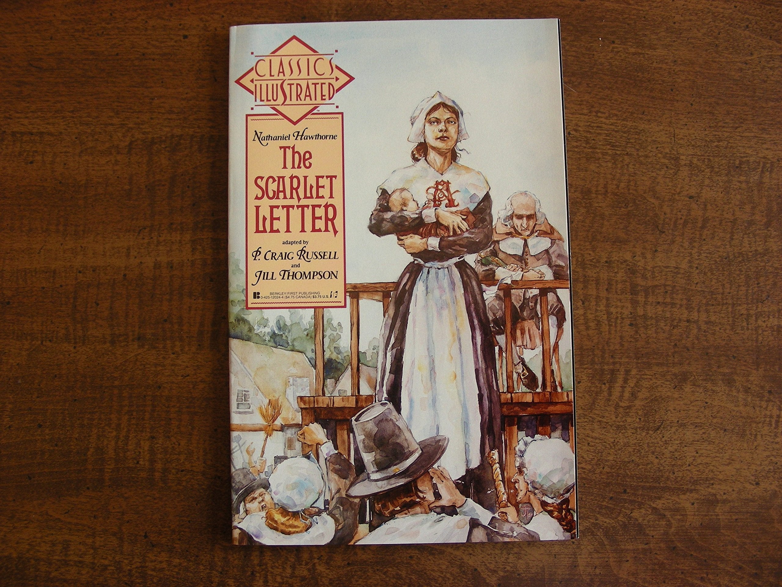 The Scarlet Letter (Classics Illustrated),Used