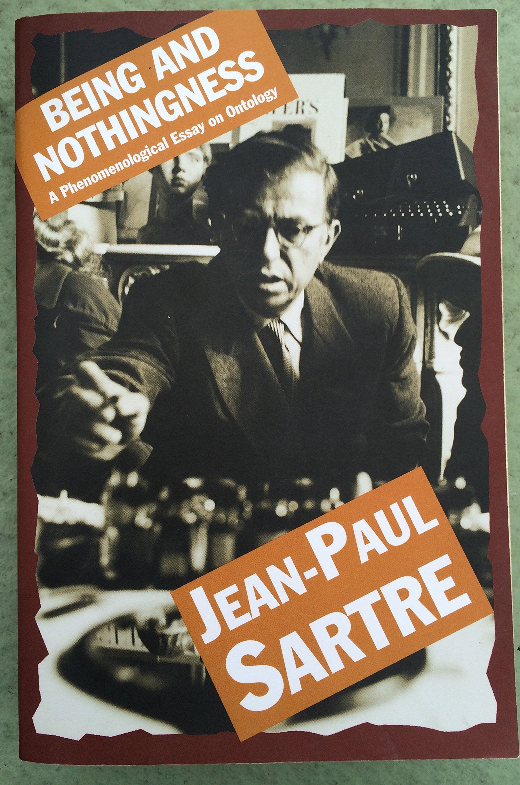 Being And Nothingness: An Essay in Phenomenological Ontology,Used