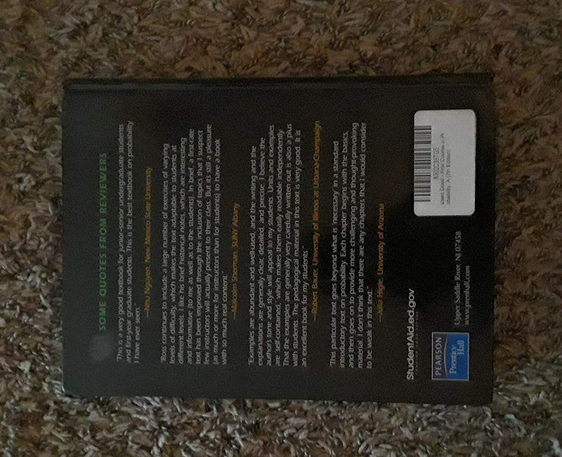 A First Course In Probability,New