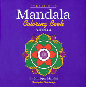 Everyone's Mandala Coloring Book (Volume 3),Used