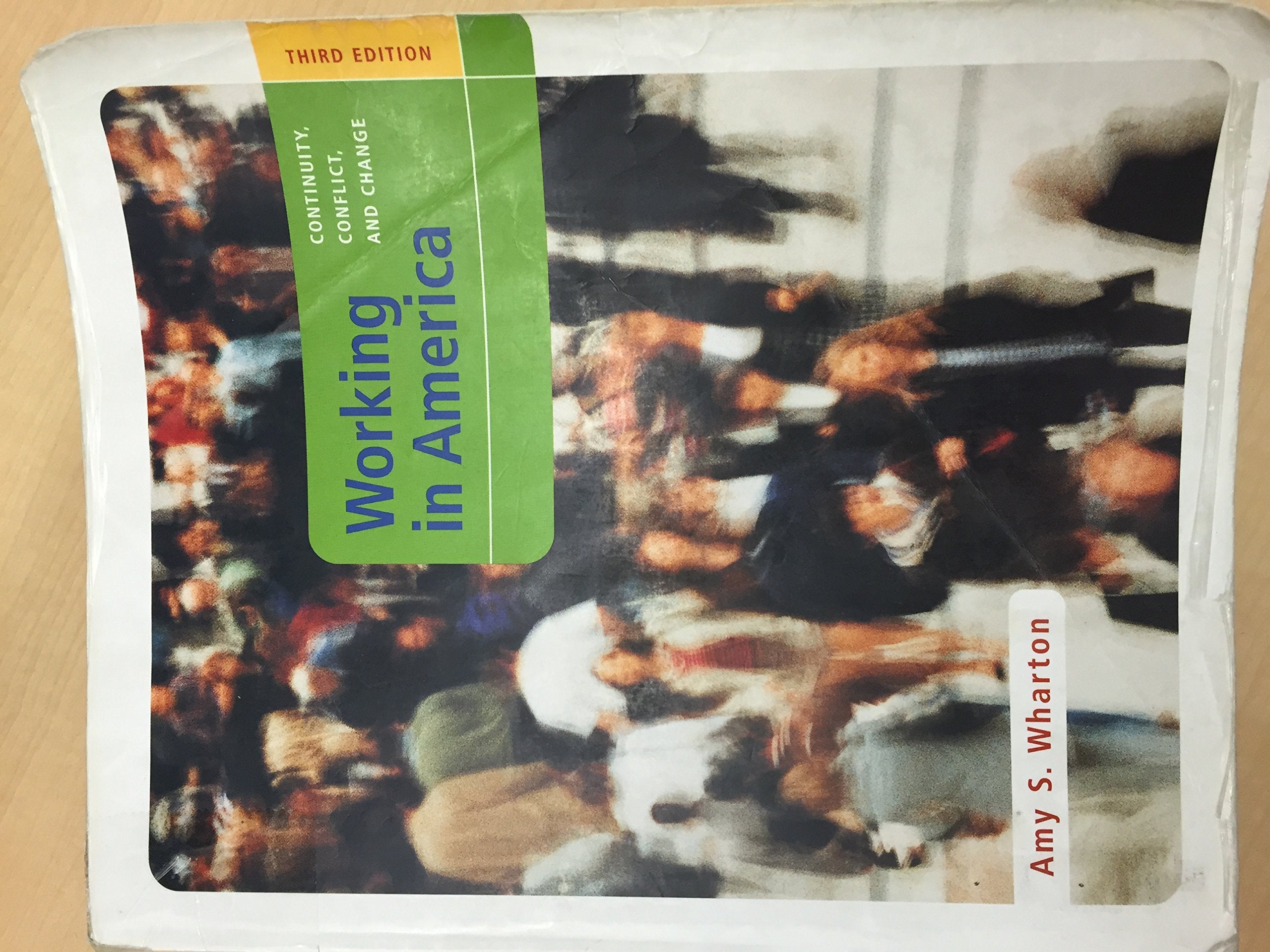 Working in America: Continuity, Conflict, and Change,New