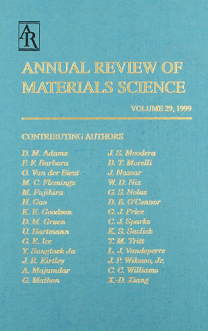 Annual Review of Materials Science 1999 (Annual Review of Materials Research),Used