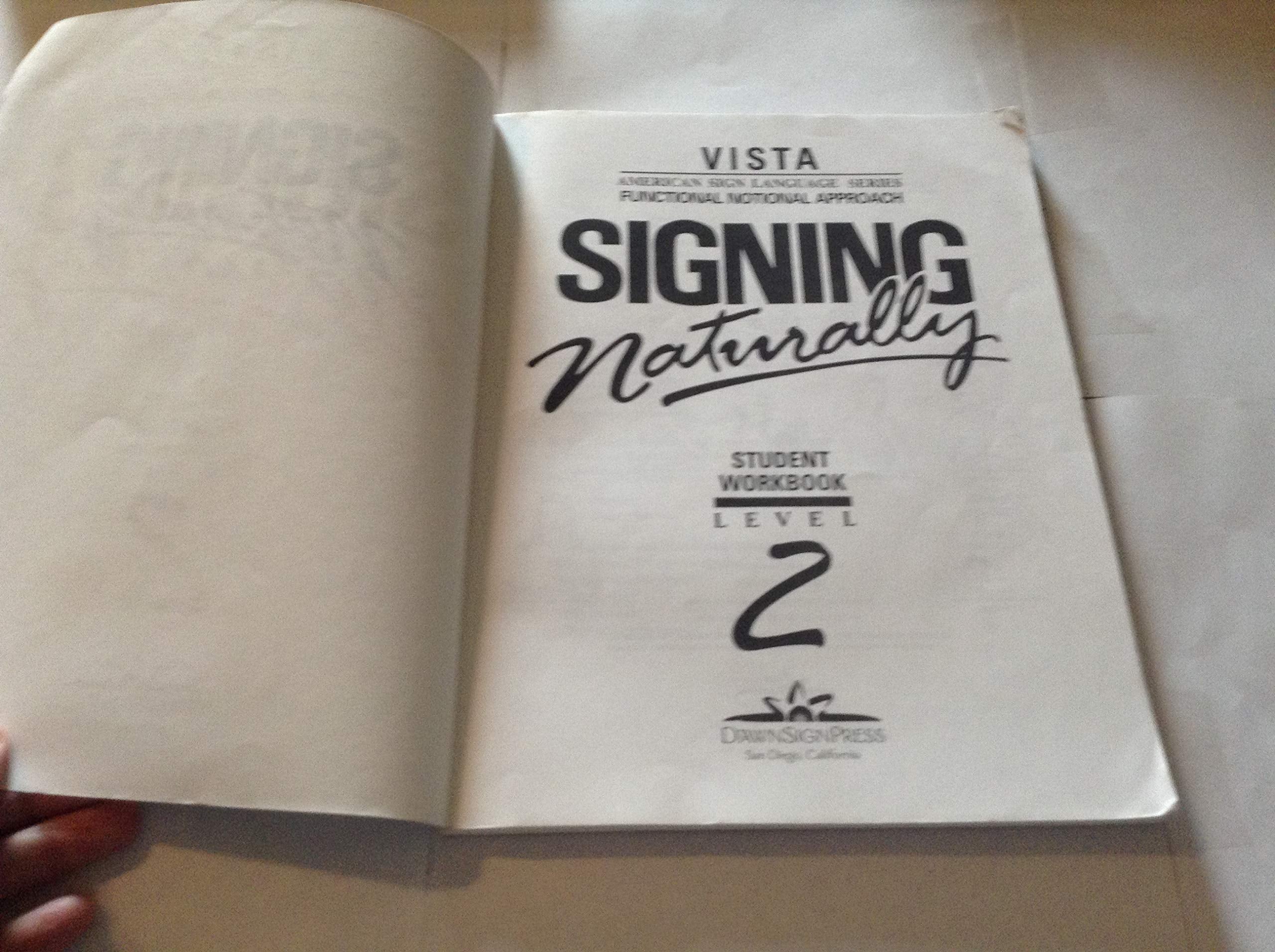 Signing Naturally, Level 2,Used