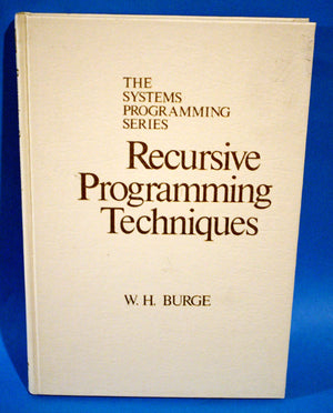 Recursive Programming Techniques,New