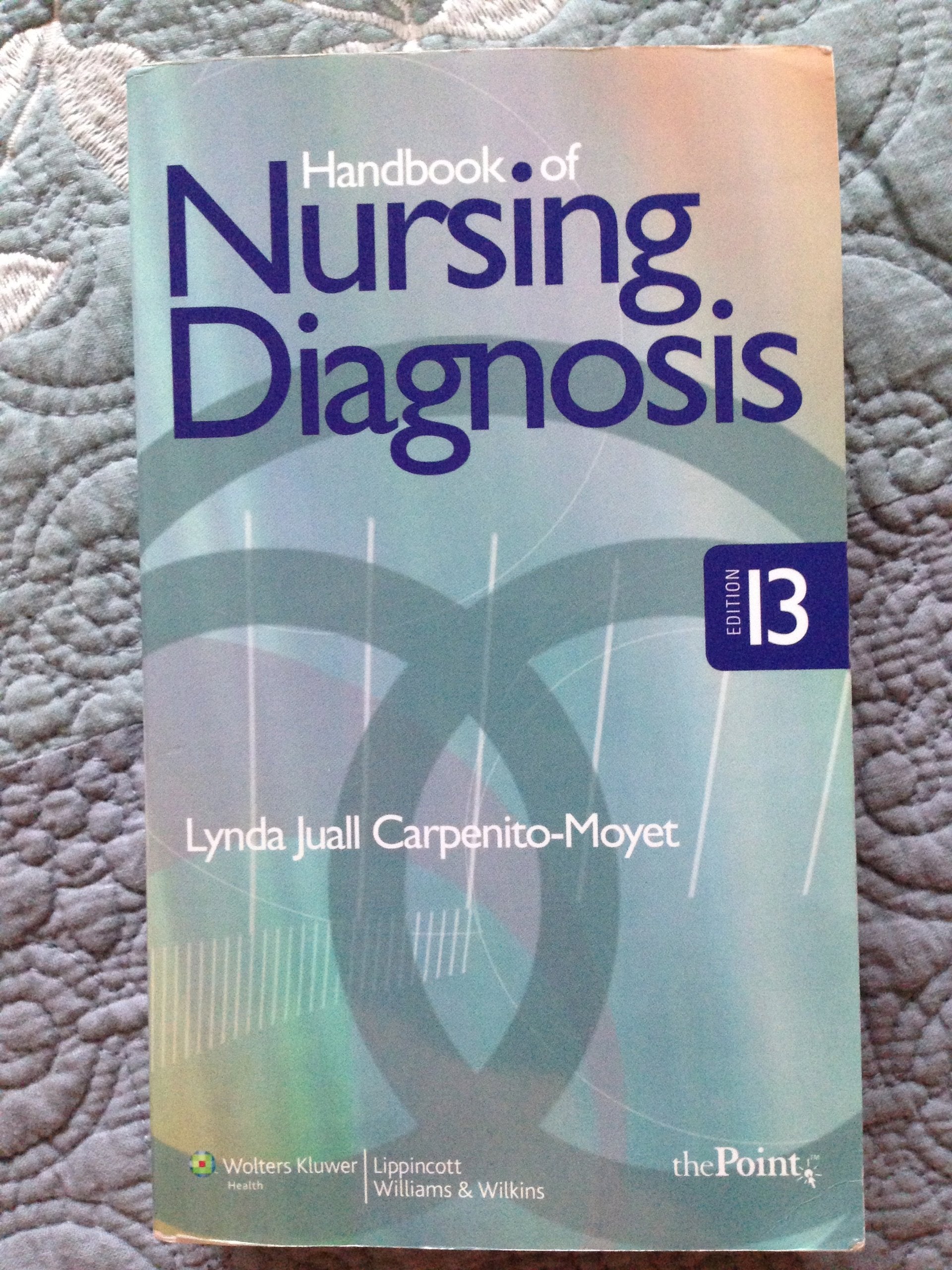 Handbook of Nursing Diagnosis (HANDBOOK OF NURSING DIAGNOSIS ( CARPENITO)),Used