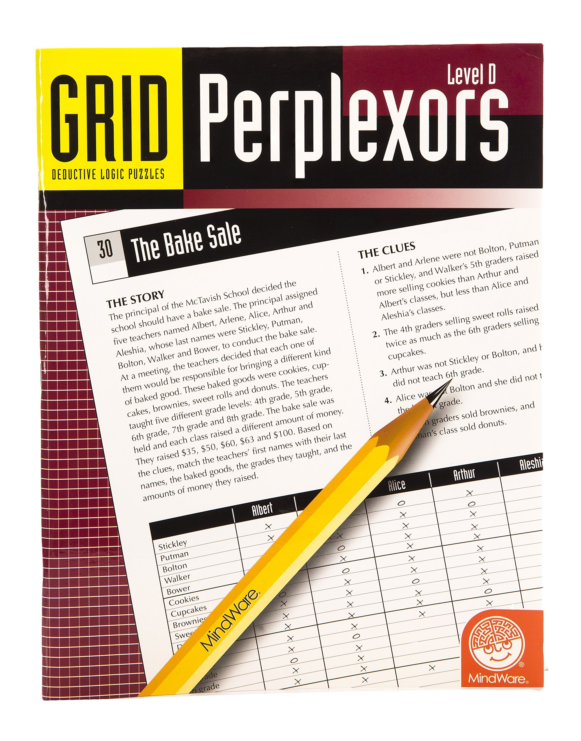 MindWare Grid Perplexors: Level D,Used