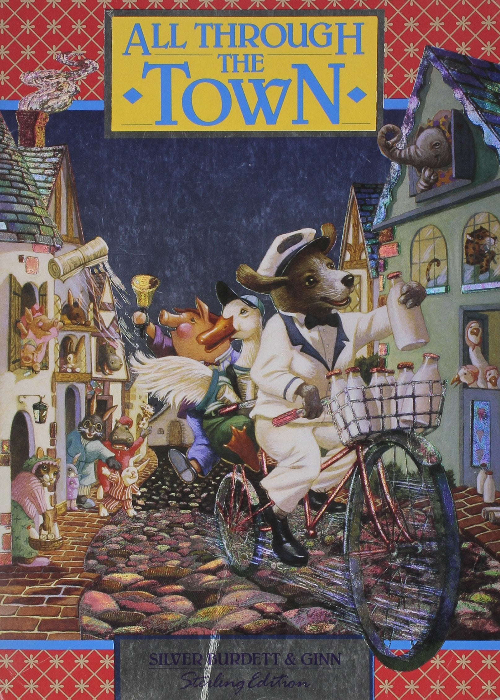 All Through the Town: Level 1 (World of Reading),Used