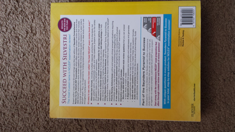 Saunders Comprehensive Review for the NCLEXRN Examination, 5th Edition,Used