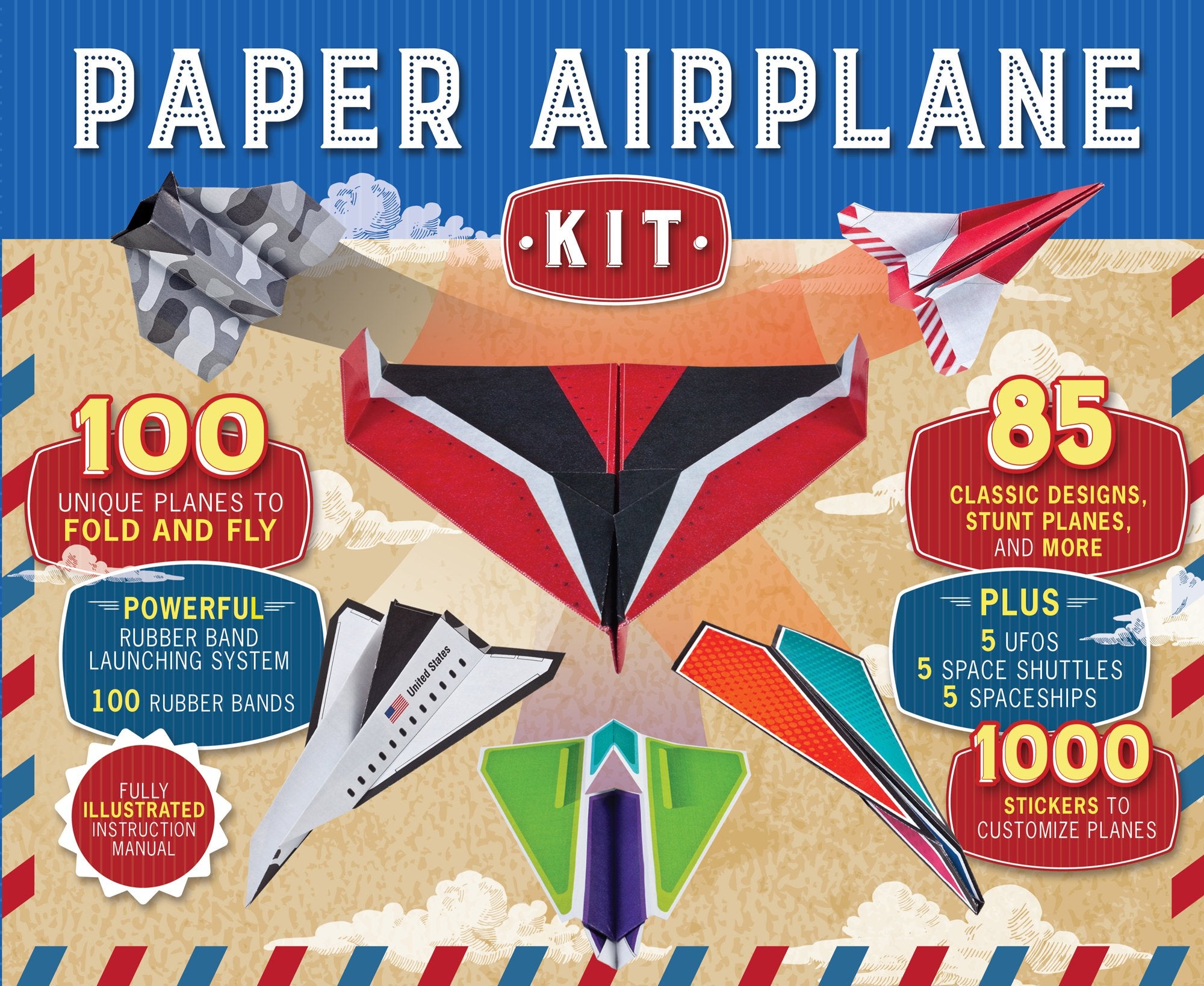 Paper Airplane Kit,Used
