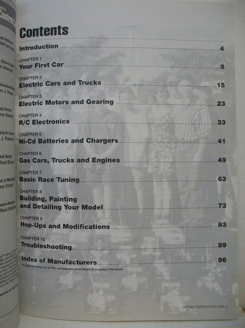 Getting Started in Radio Control Cars,Used