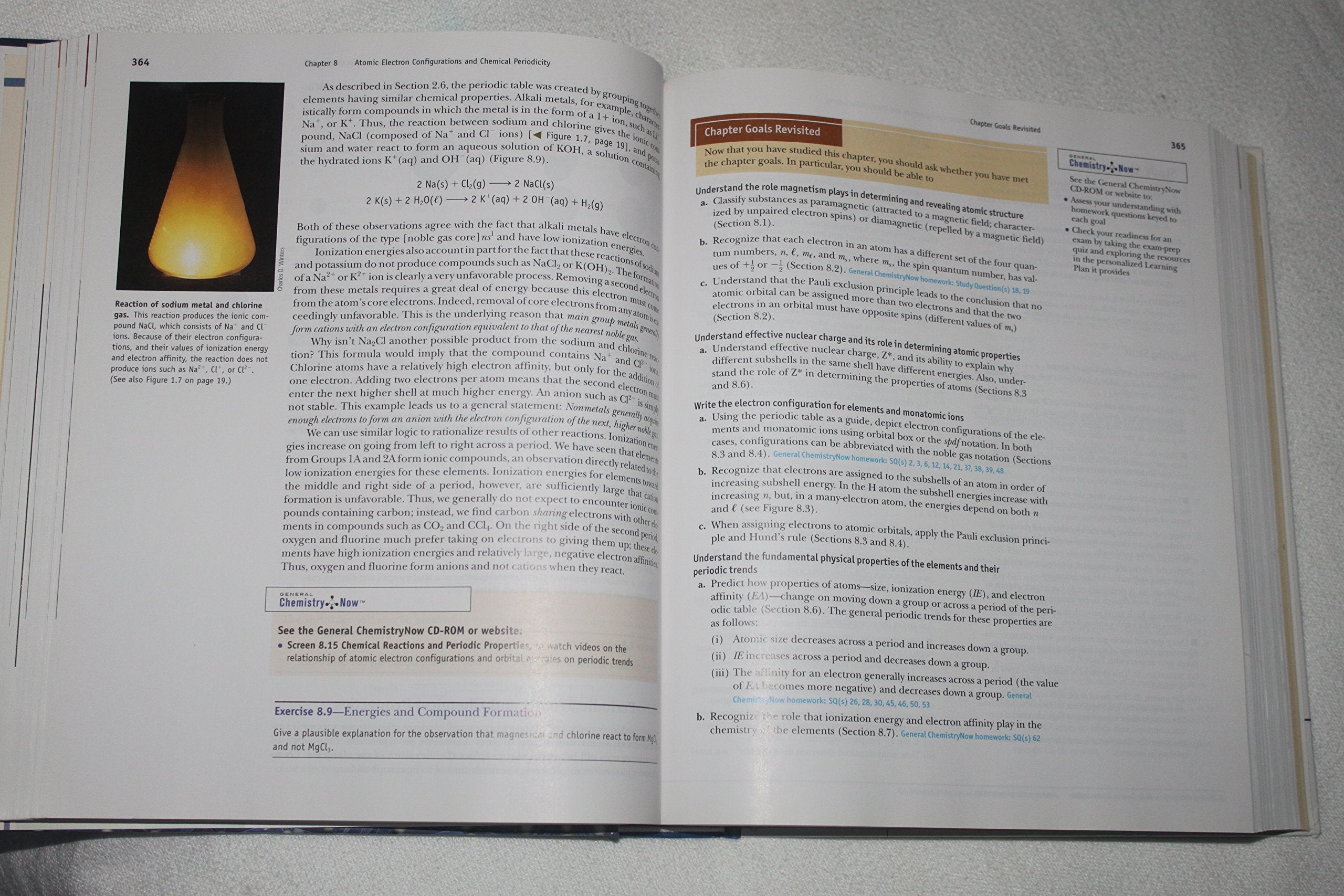 Chemistry and Chemical Reactivity (with General ChemistryNOW CDROM) (Available Titles CengageNOW),Used