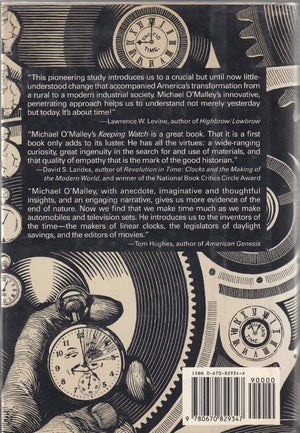 Keeping Watch: A History of American Time,Used