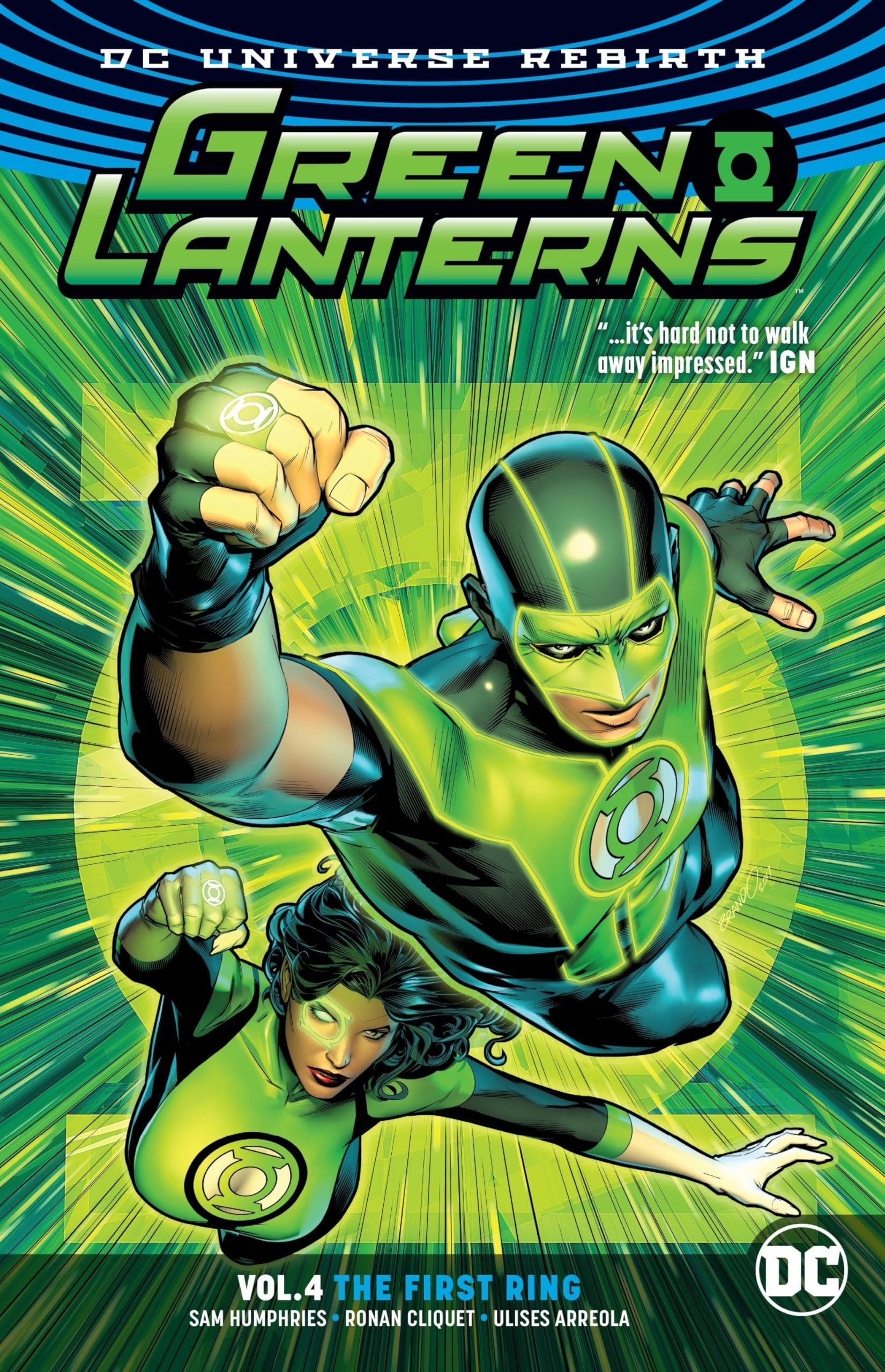 Green Lanterns Vol. 4: The First Rings (Rebirth),Used