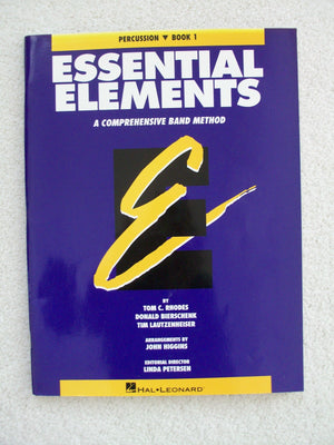 Essential Elements: A Comprehensive Band Method  Percussion,Used