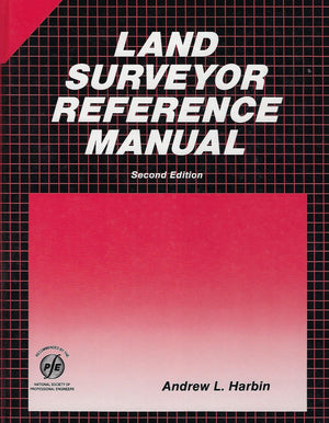 Land Surveyor Reference Manual (Engineering Review Manual Series),Used