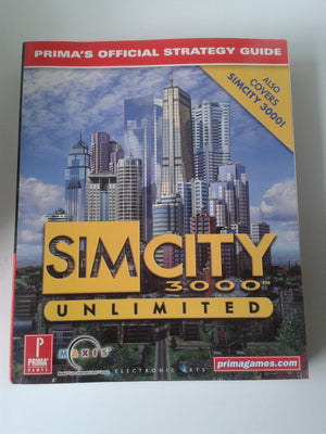 Simcity 3000 Unlimited: Prima'S Official Strategy Guide