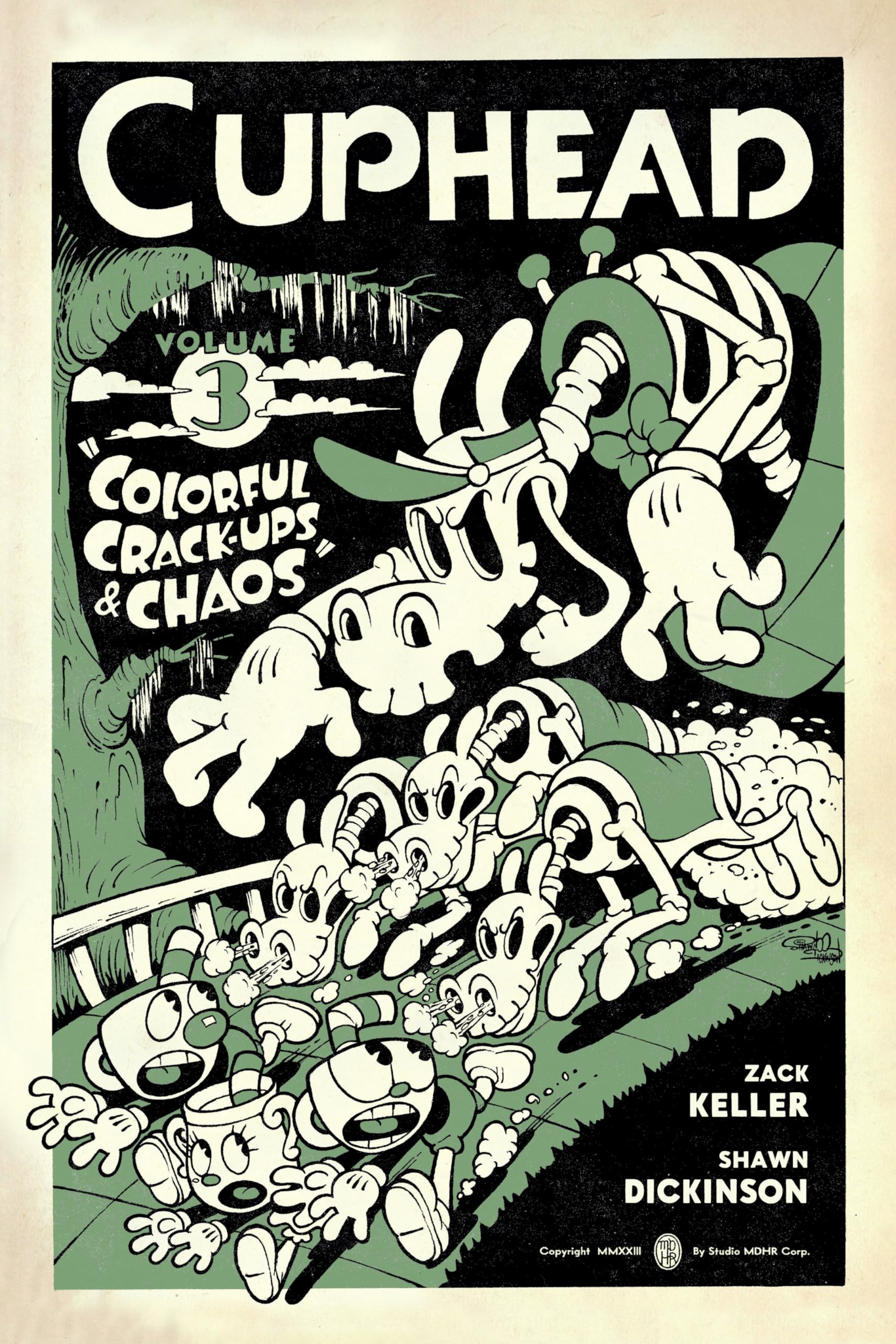 Cuphead Volume 3: Colorful Crackups & Chaos (Cuphead, 3),Used