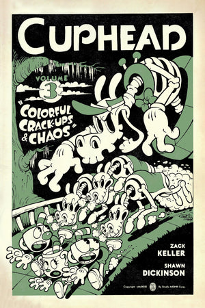 Cuphead Volume 3: Colorful Crackups & Chaos (Cuphead, 3),Used