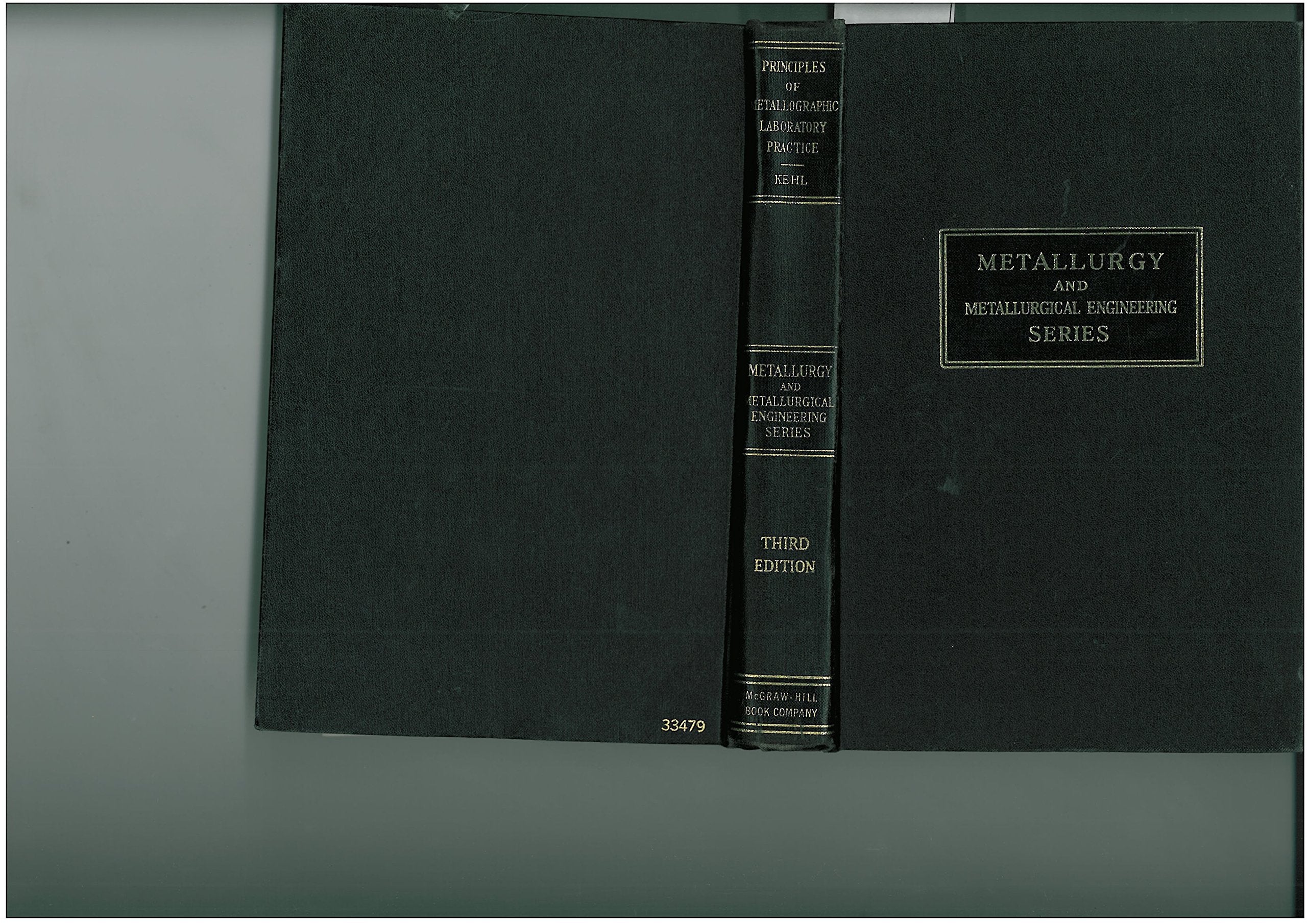The Principles Of Metallographic Laboratory Practice,Used