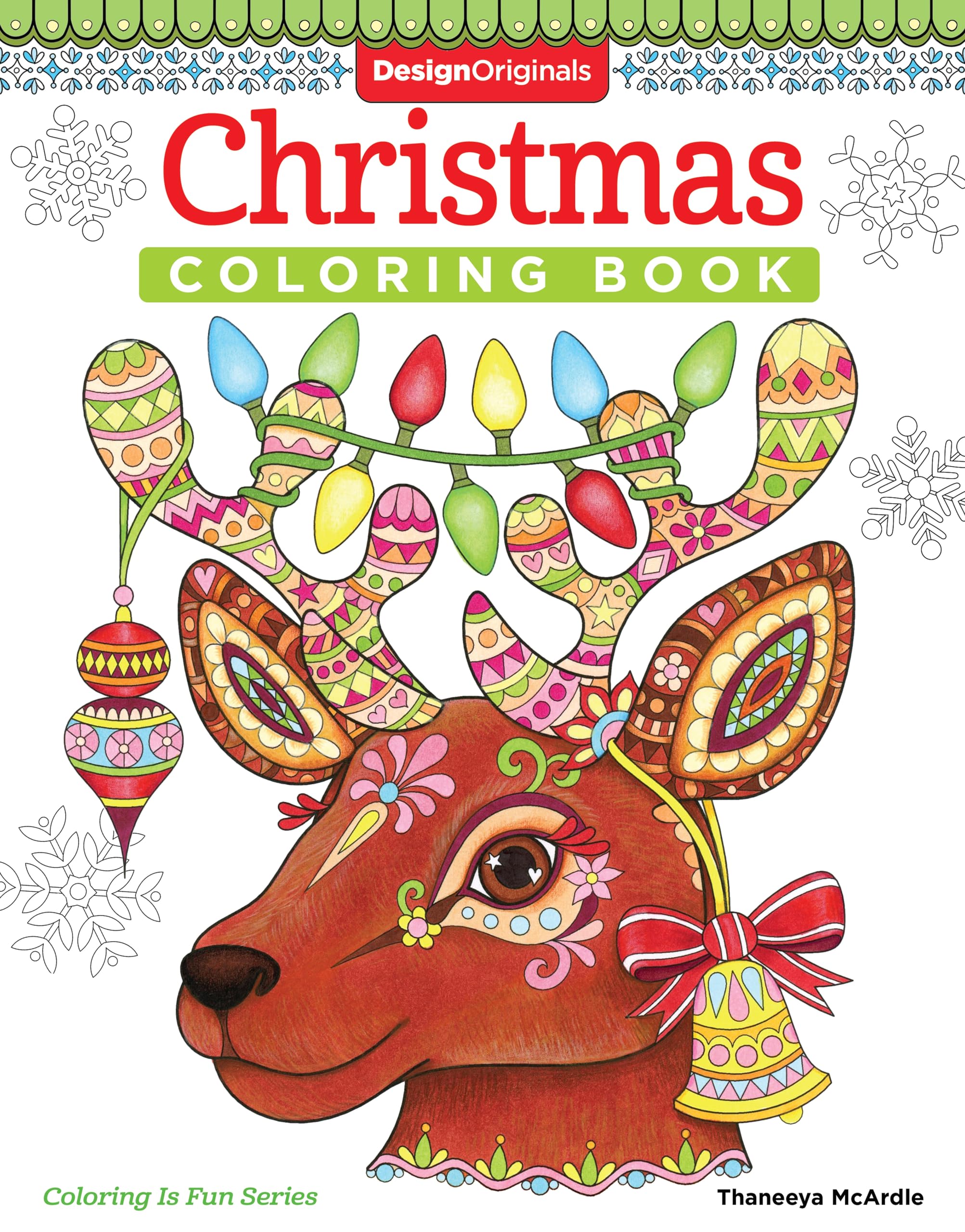 Christmas Coloring Book (Coloring is Fun) (Design Originals) 32 Fun & Playful Holiday Art Activities from Thaneeya McArdle on Hi