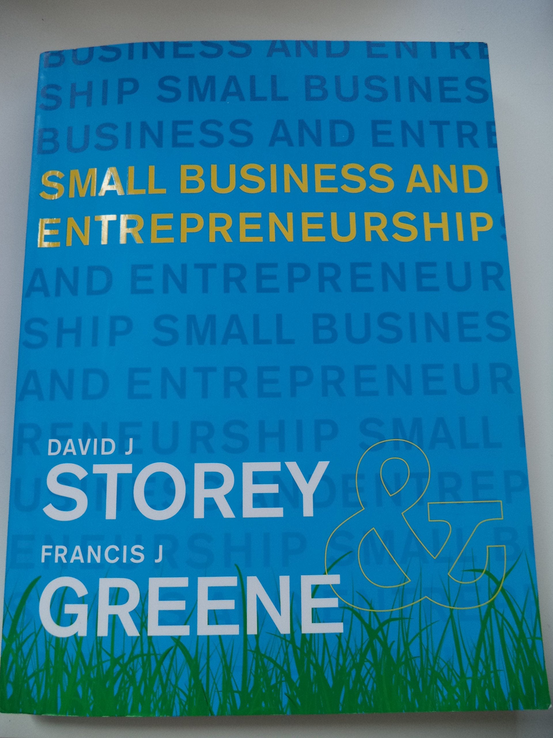 Small Business and Entrepreneurship,Used