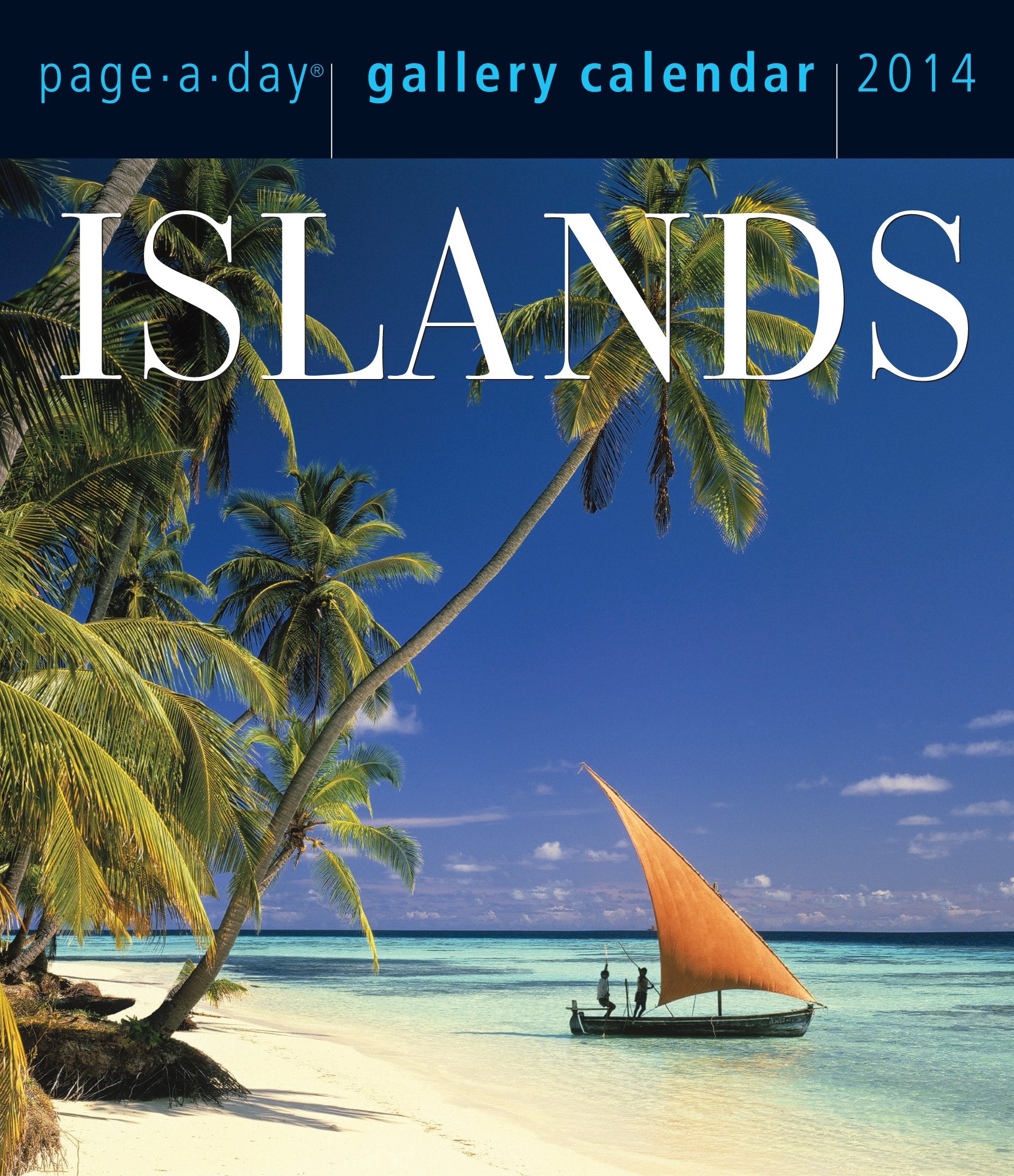 Islands 2014 Gallery Calendar,Used