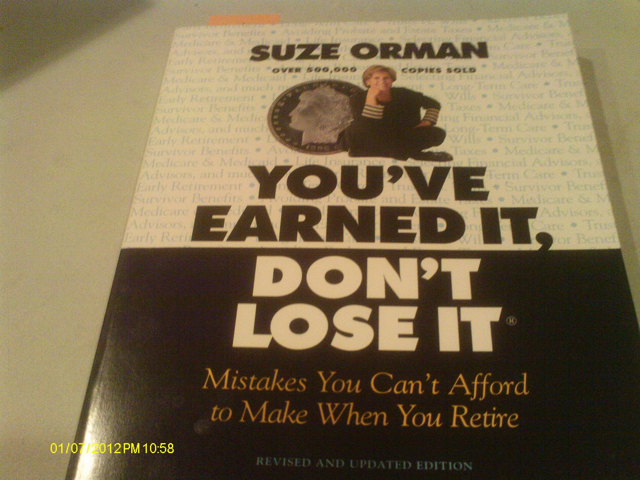 You'Ve Earned It, Don'T Lose It: Mistakes You Can'T Afford To Make When You Retire,Used