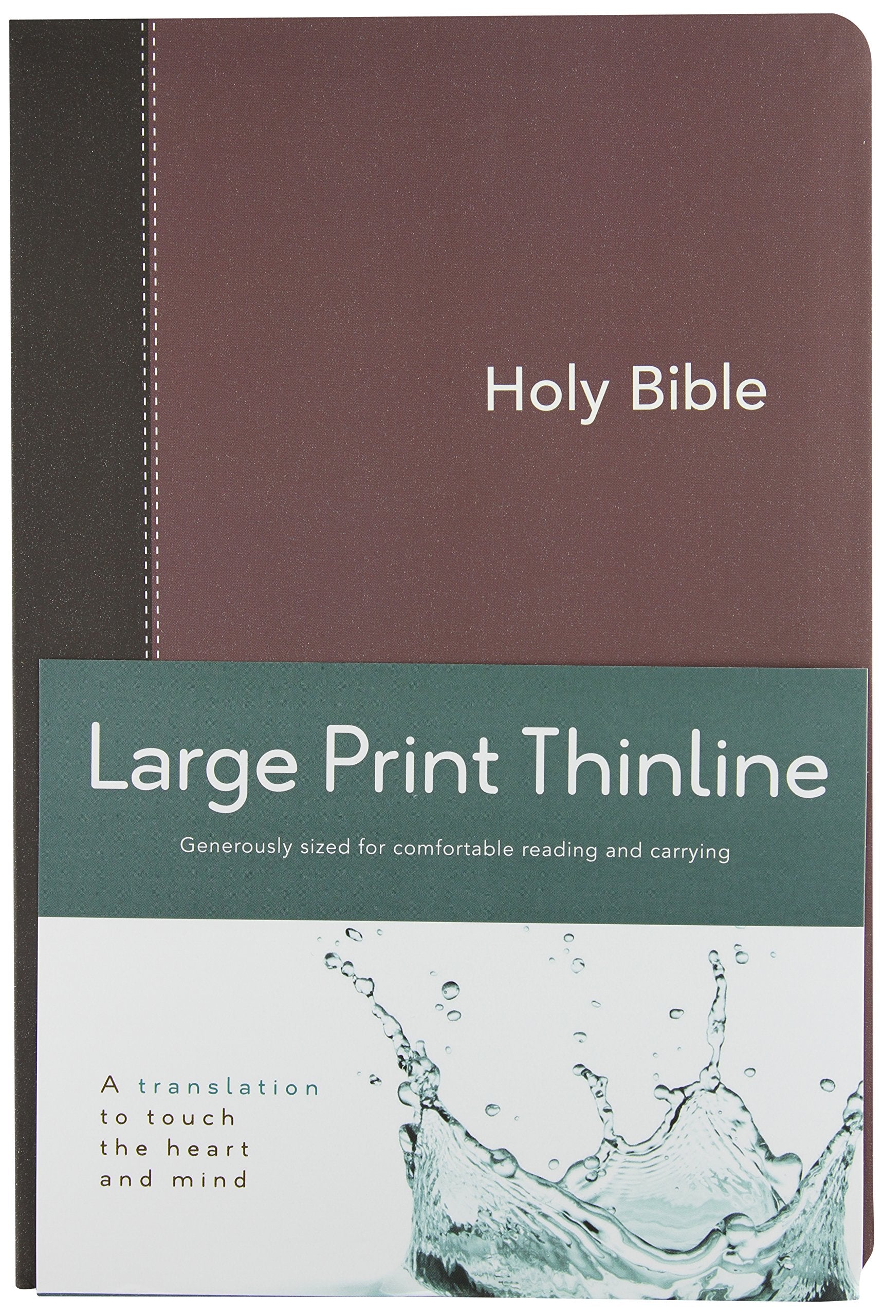 CEB Common English Bible Large Print Thinline Flex,New