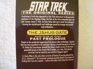 Past Prologue: Janus Gate Book Three (Star Trek: the Original Series  the Janus Gate, 3),Used