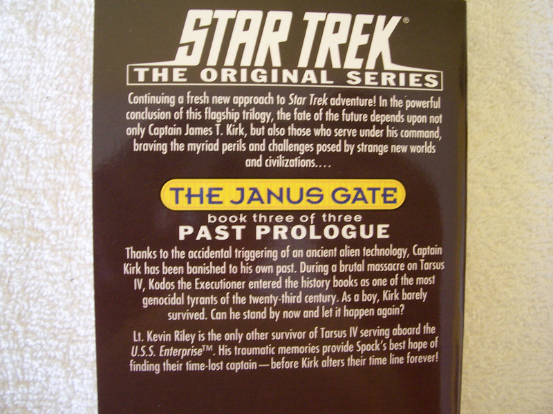 Past Prologue: Janus Gate Book Three (Star Trek: the Original Series  the Janus Gate, 3),Used