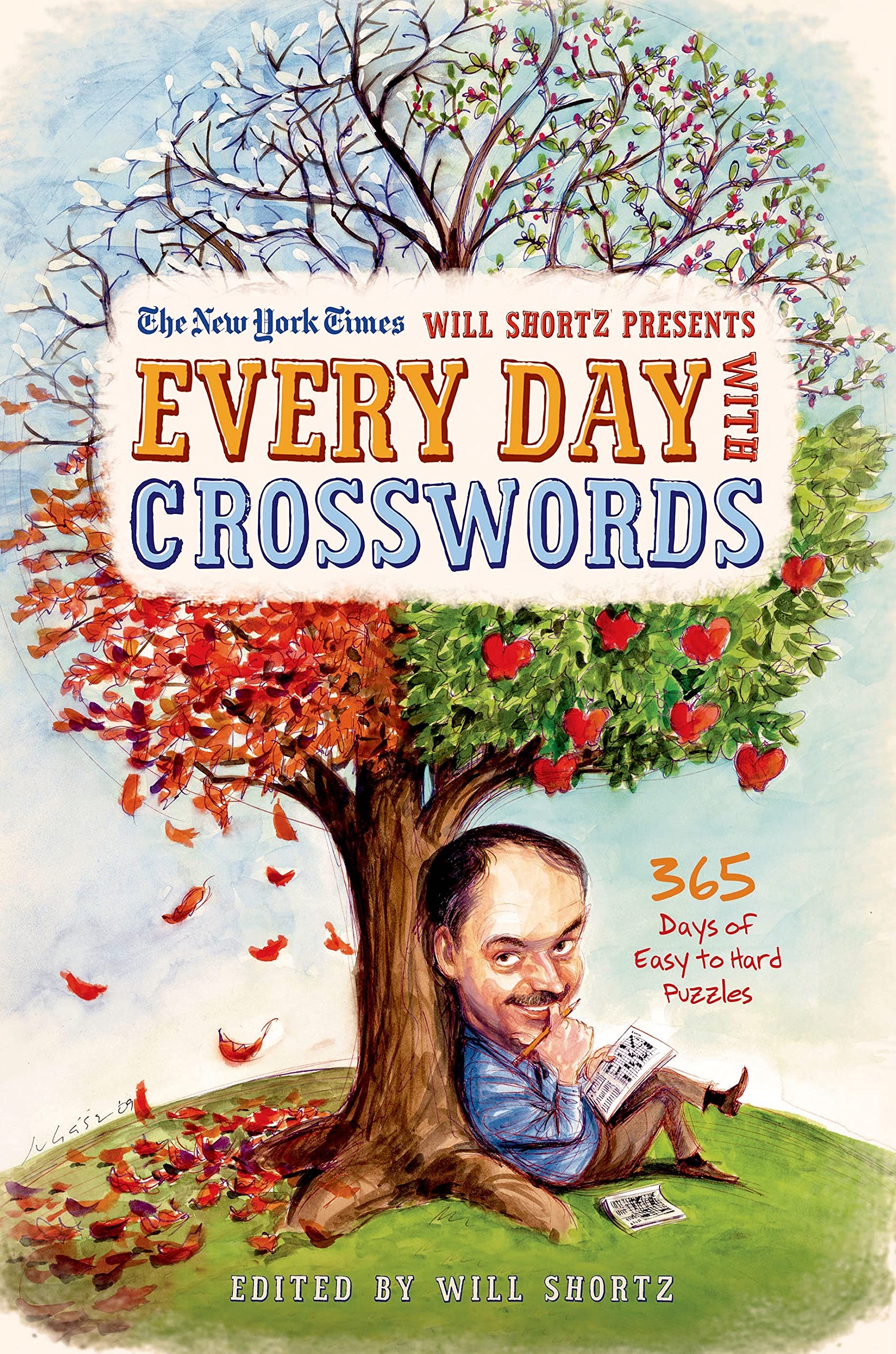 The New York Times Will Shortz Presents Every Day with Crosswords,Used