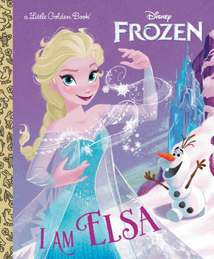 I Am Elsa (Disney Frozen) (Little Golden Book),New
