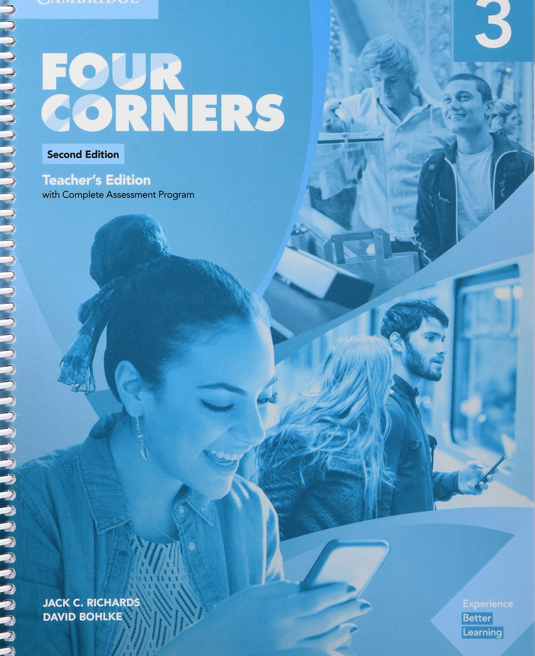 Four Corners Level 3 Teachers Edition with Complete Assessment Program,Used