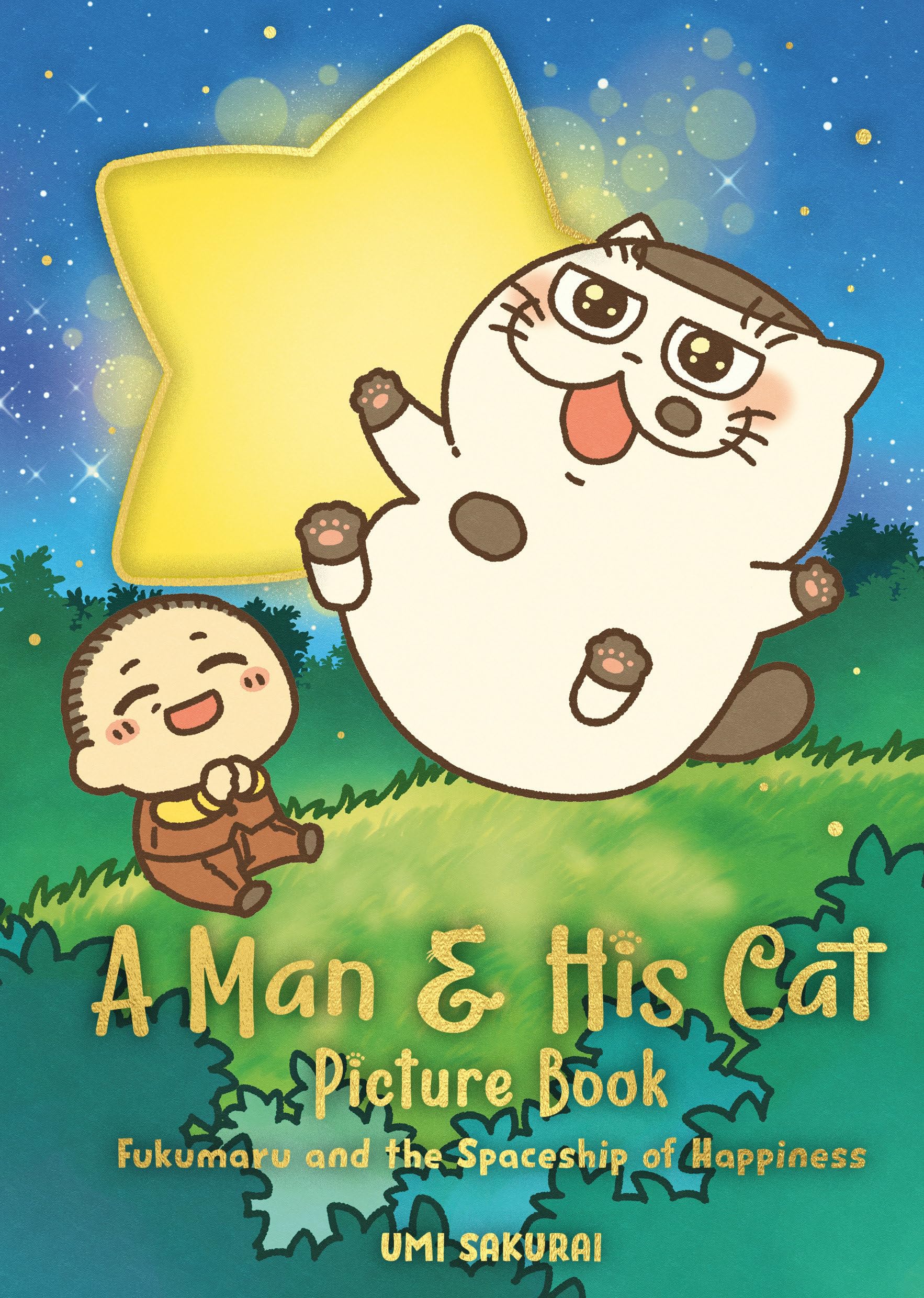 A Man And His Cat Picture Book: Fukumaru And The Spaceship Of Happiness,Used